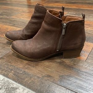 Women's lucky Basel Leather Booties